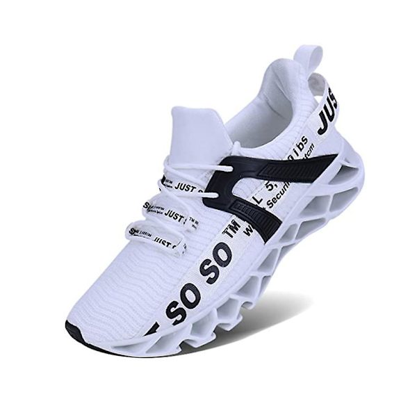Löparskor som andas Blade Slip on Sneakers Herr Vit Storlek 47 White 28.5 cm