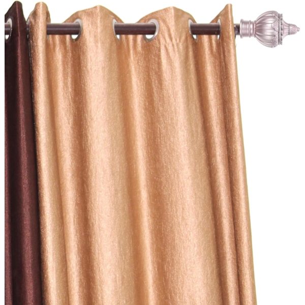 2 st Fönster Gardinstång Ände Multi-tråd Design Draperistång Pol Draperi Stånghuvud Toppar Passar för Hem, 28mm
