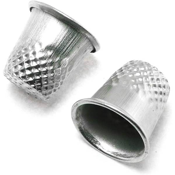 20 st symaskinsfingerborgar fingerskydd verktyg metall DIY handgjorda tillbehör