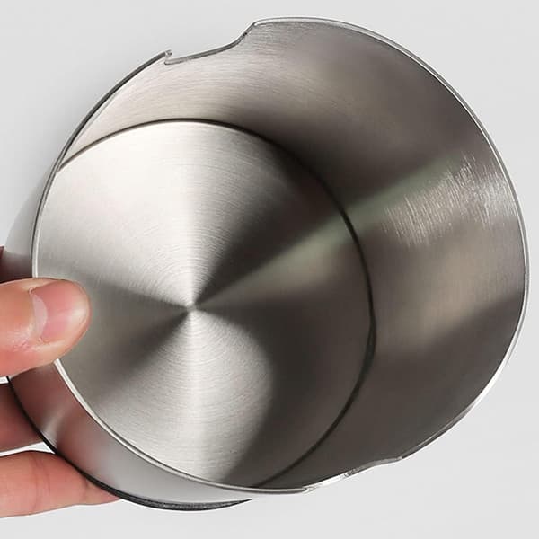 Espresso kaffegrutbankeboks i rustfritt stål, avfallsbeholder for kaffegrut, tilbehør til kaffemaskin