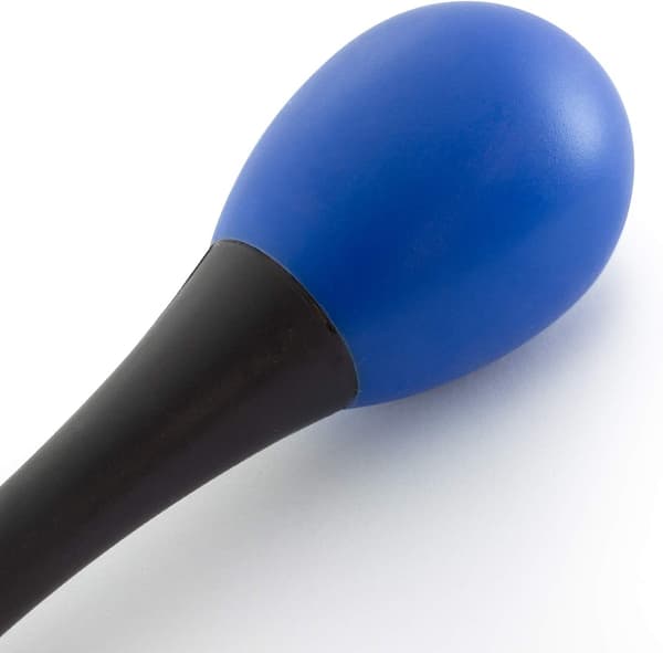 Mini ægryster maracas par - blå