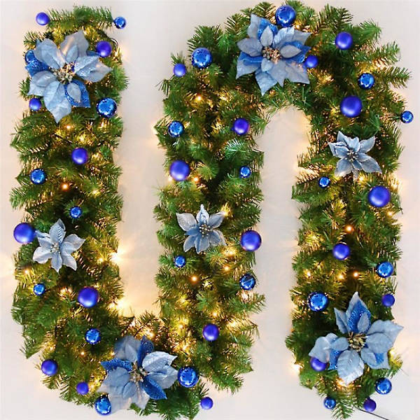 Julgran Krans (blå) 1 st blue