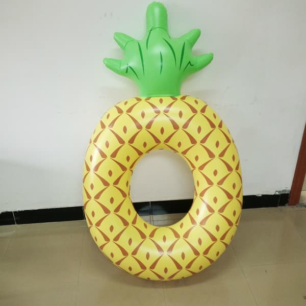 Ananas oppustelig svømmering Voksen flydende liggestol/pool-liggestol