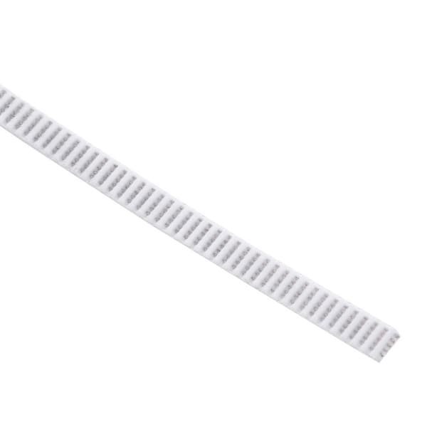GT2 10 meter 6 mm bredde 2 mm tandhøjde tandrem til 3D-printertilbehør, hvid