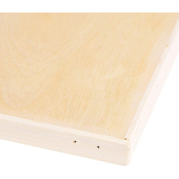 Konstmaterial, poppelritbräda, slät 8K ihålig ritbräda
