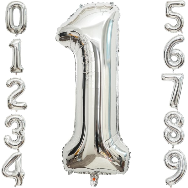 40 tums nummer aluminiumfilmsballong brev Mylarfolie heliumballong (4) 4