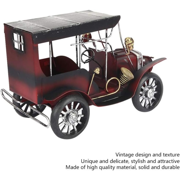 Modellbil, skalamodeller för vintage Miniatyr vintage Kontor Hem Skrivbordsdekor Present