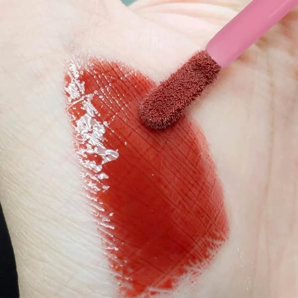 100 st engångsläppstift kosmetika damer läppstift borste (rosa)