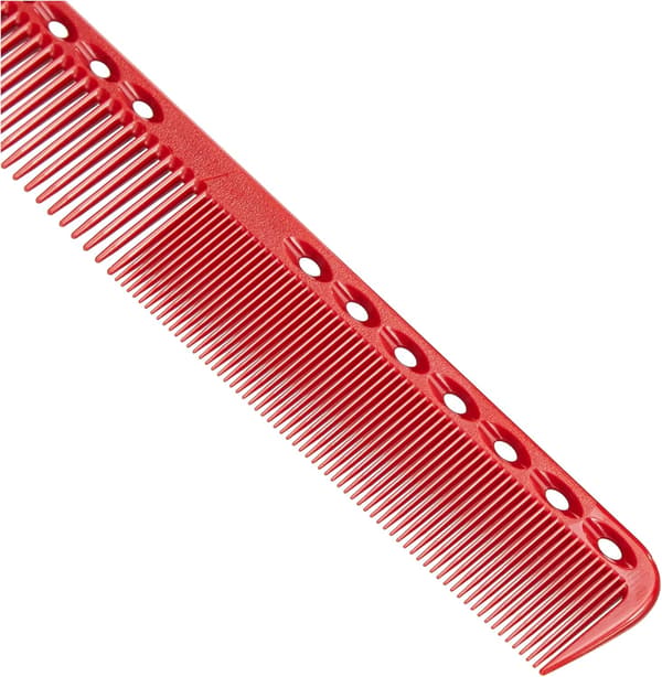 1 stk. klippekam 339 Carbon (rød) Red