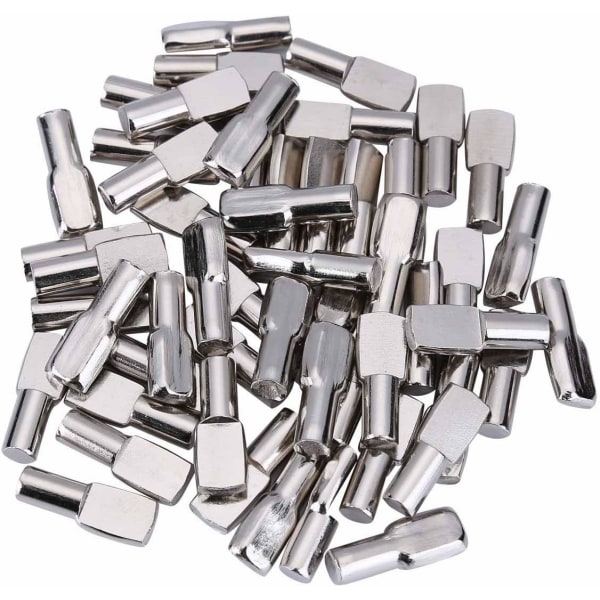 120-pack hyllpinnar, 5 mm hyllstödsstift skedform skåp möbler