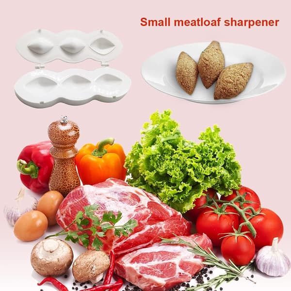 Lihankäsittelylaite, DIY-lihapullakone Lihamureke-puristin 7cm (1KPL)