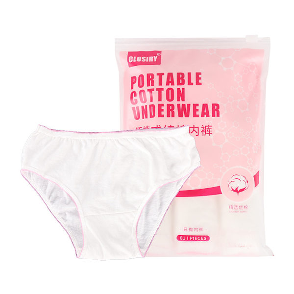 Engångsshorts i bomull, lämpliga för resande gravida kvinnor (5 st XL) XL