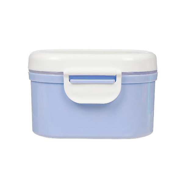Baby formula dispenser Lufttät förvaringsbox behållare Snackkopp (S-blå) blue