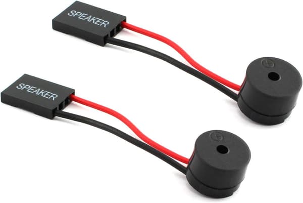 2 st Mini Plug Buzzer för PC Intern BIOS Dator Moderkort Huvudkort Piplarm Högtalare