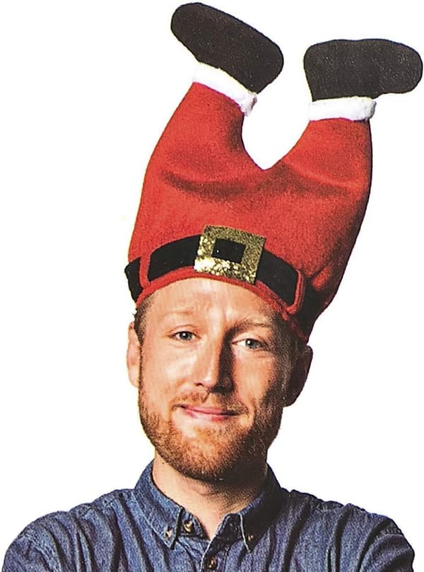 Julhatt, rolig hatt Nyhet Tomteluva Galna hattar Tomtebyxor Hatt