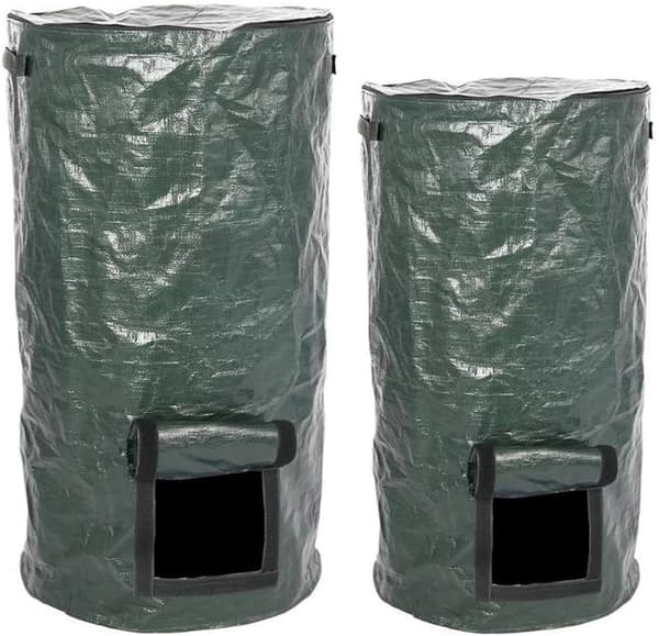 Miljøkompostpose, hjemmelaget organisk fermentert PE-kompostpose, 45 * 80CM