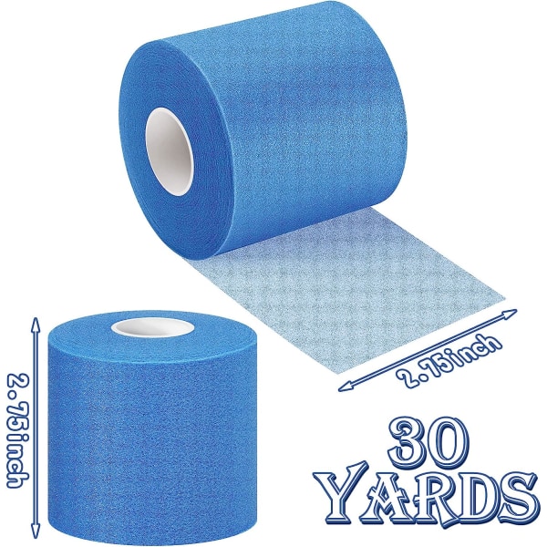 3 st Athletic Pre Wrap Tejp för Sport Pre-Wrap Athletic Tape 2,75 tum gånger 30 Yards colorful