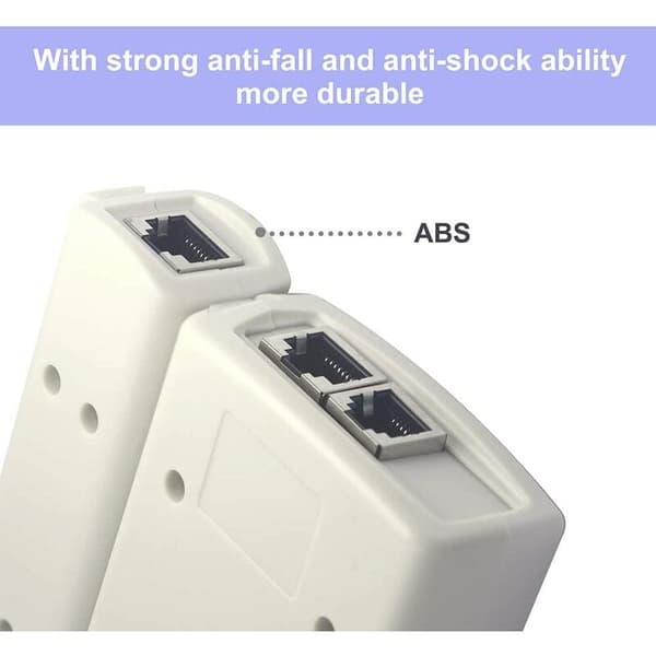 NS-468 Netværkstester RJ45 Netværkskabeltester Ethernet-kabelstik til værktøjsrum