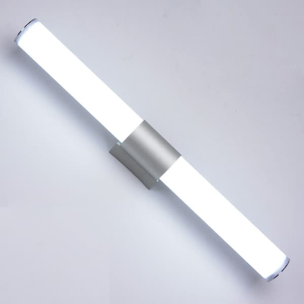 LED speil LED frontlys baderomsspeil lys speilskap lys antidugg vannlys 40cm 16W hvitt lys