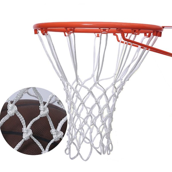 2 Professionella Tunga Basketnät Ersättning - Passar Standard Inomhus eller Utomhus 12 Loopar Fälgar12 Loopar color 2