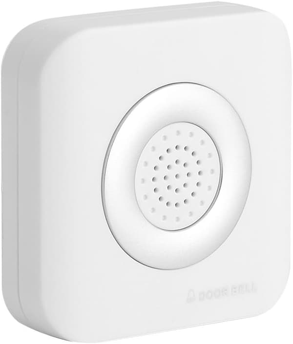 Hushållselektronisk extern dörrklocka 12V (vit)
