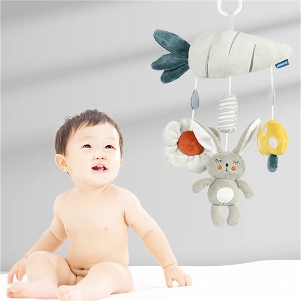 Cotton Baby Mobile, Cartoon Mobile Baby Bed Bell, Barnkammare och Baby Bed Rattle Dekoration (Rainbow)