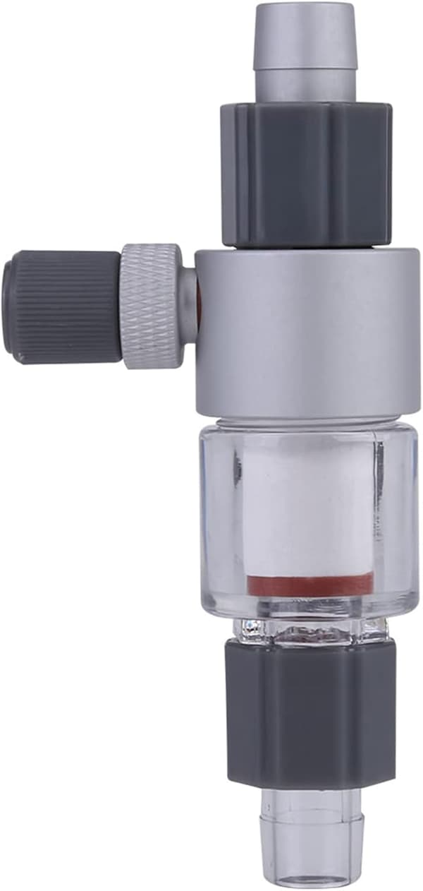 Akvarium CO2-förgasare, koldioxidförgasare bubbelräknare, atomisk inline CO2-förgasare diffusor