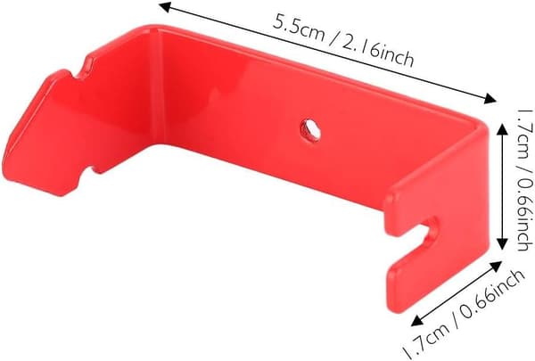 1 stk buestrengseparator, kikkertsikteinstallatør, bueskyttertilbehør (rød)