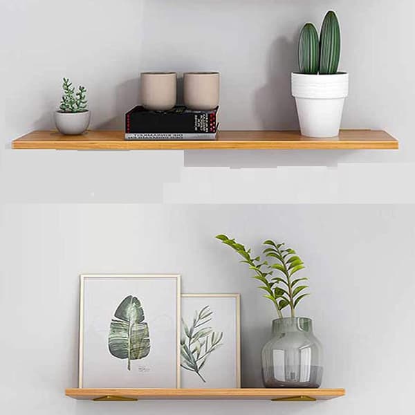Heavy Duty Triangle Hidden Shelf Bracket Triangle Steel Shelf Bracket 2pcs