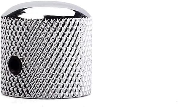Presisjons gitar knotter 6,0 mm diameter (pakke med 3) - krom silver