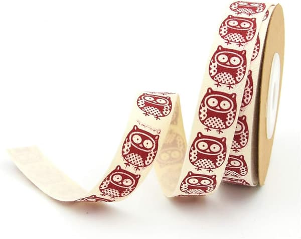 Grosgrain båndstoff bomull gavepakke dekor 10 meter 1,5 cm/0,59 tommer
