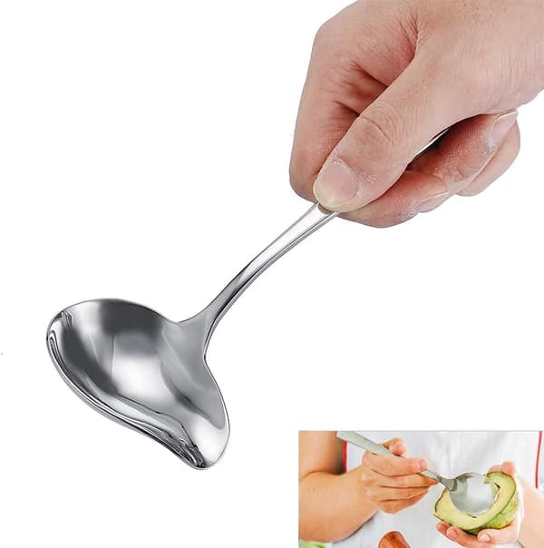 19 cm, scoop, daglig line sauceske, sauceske i rustfrit stål