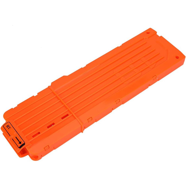 18-pils magasin för leksakspistol (transparent/ogenomskinlig) (orange)