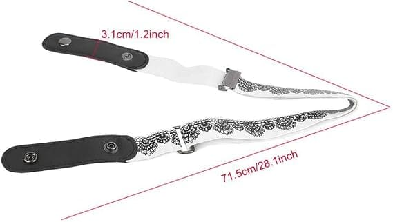 Midjebelte uten spenne, elastisk belte for kvinner/menn, spennefritt elastisk for jeans, bukser, kjoler (stil 2) white