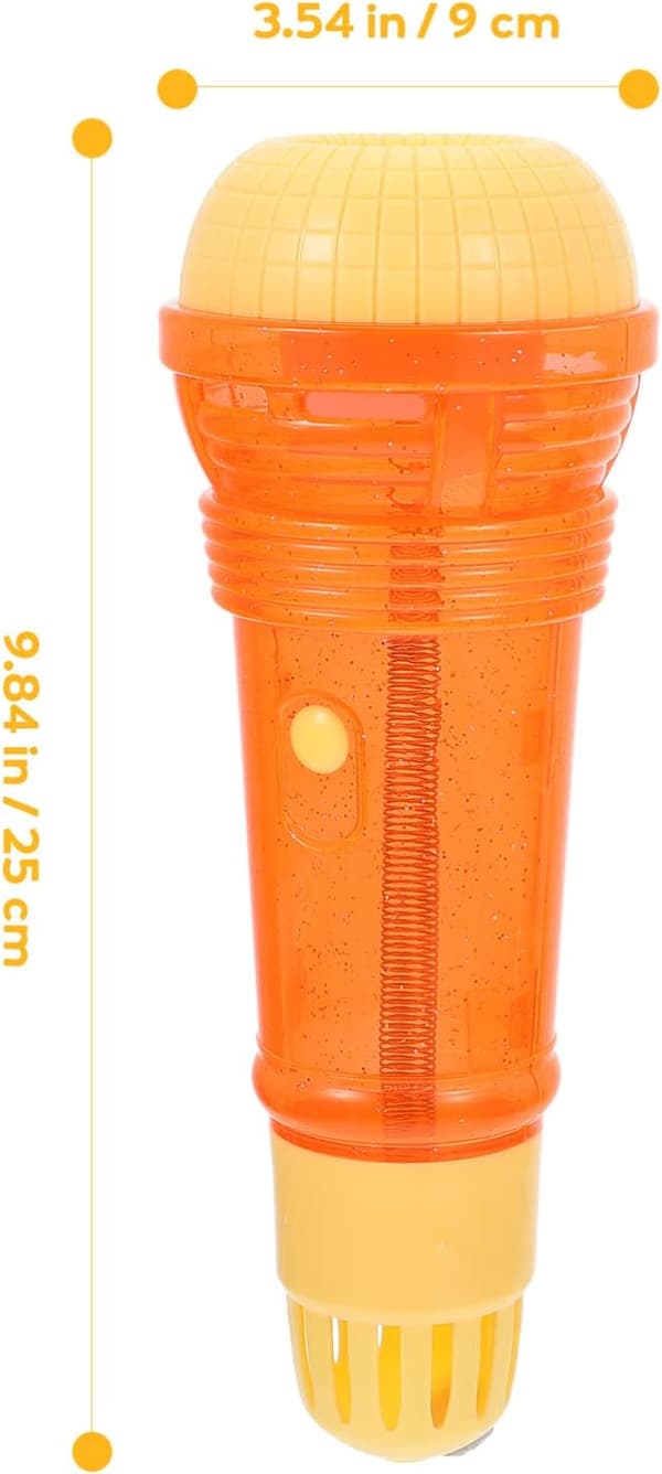 Barnens Echo Mikrofon Maskiner Pedagogisk Mikrofon Leksak (Orange) Orange