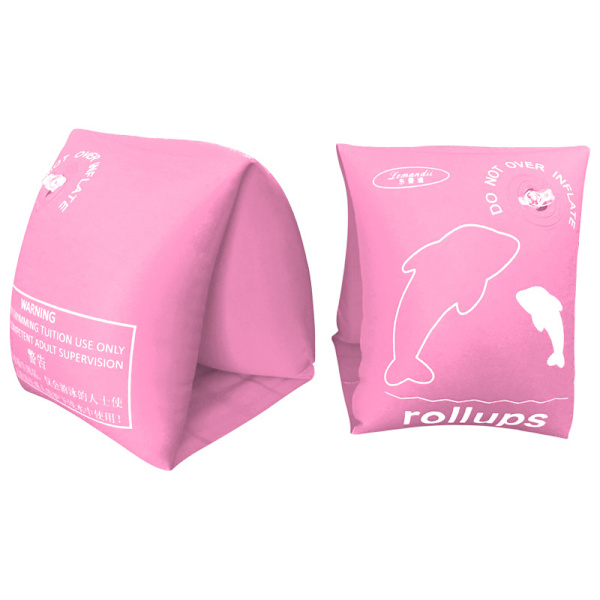 Simband för barn, uppblåsbara simband, simband (rosa, S) pink s