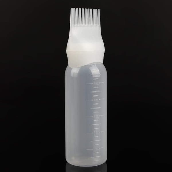 Fordelingsfarvebørsteapplikatorflaske til salonhårfarve