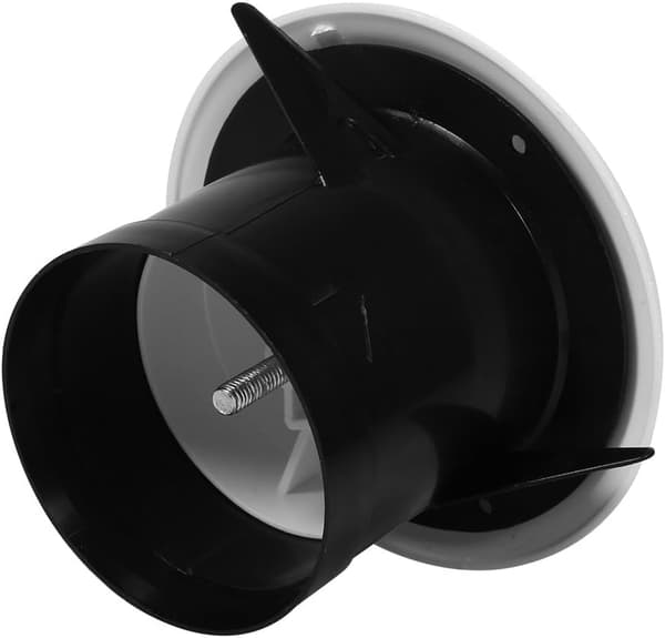 Luftventilationsgitterdæksel Hjem Væg Loft Diffusor Udsugningsforsyningsventil Nem luftstrøm Rund Ventilationsslangedæksler (150 mm)