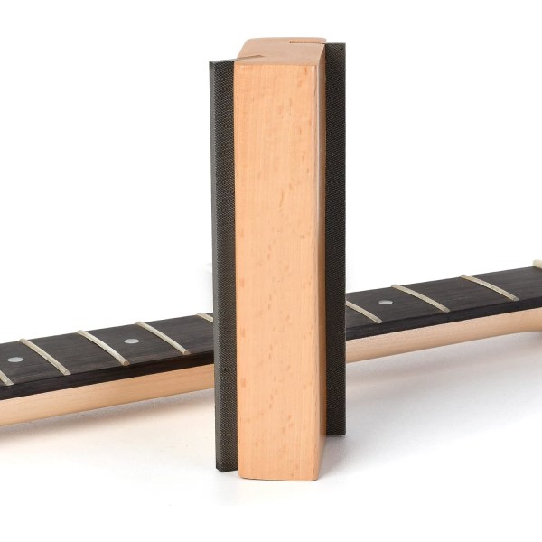 Avfasningsfil för gitarrband, utjämningsverktyg för gitarrband i trä, 35 grader och 90 grader