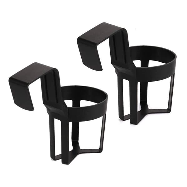 2 stk. bilflaskeholder, interiørtilbehør, drikkeboks, køretøjsholder, drikkeholder
