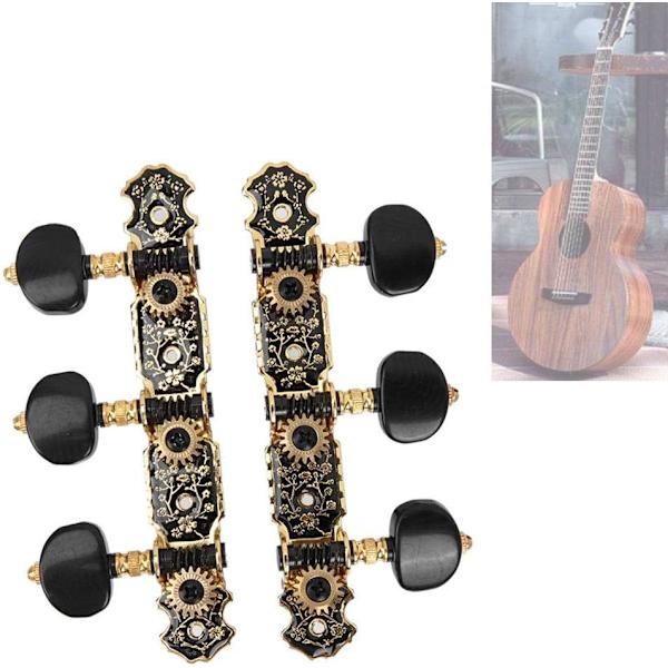 3L3R Gitarrstämningsmekanik Akustisk Gitarr Mekanik Stämmare 1:18 Mekanikersättning