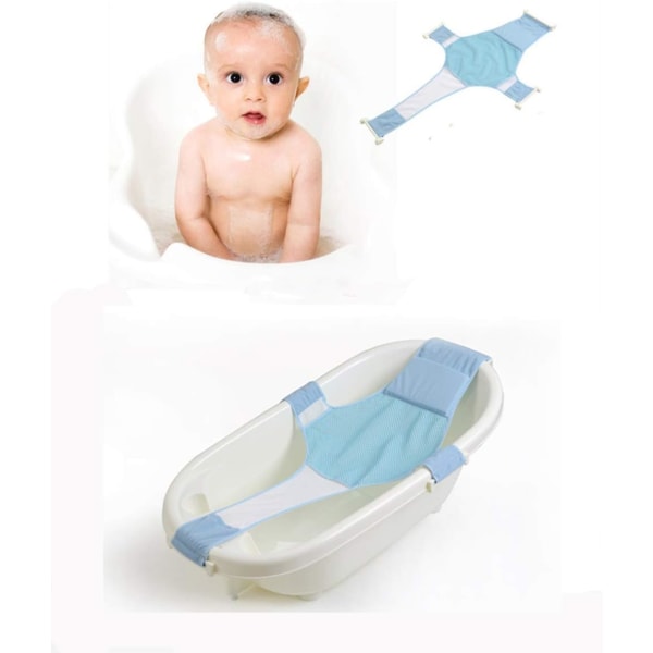 Baby shower support mesh halkfri justerbar sele för 0-8 månader baby shower
