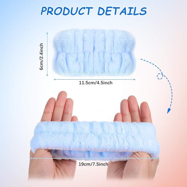 4 Par Håndledsvaskebånd Mikrofiber Håndledsvaskehåndklæde Bånd Absorberende Håndledsband