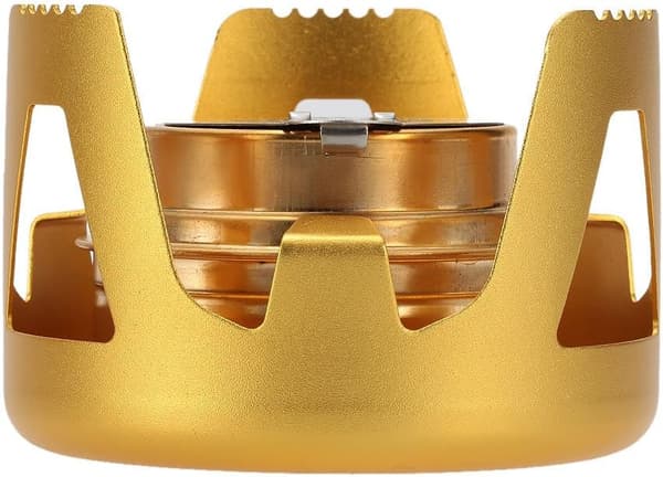 Mini Alkoholbrenner Ultralett Campingbrenner Kobberlegering Ovn Spritbrenner Bronze