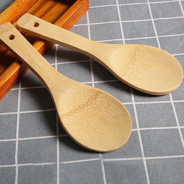 4 st bambu non-stick ris sked ris paddel ris spatel ris skopa skopa för sushi
