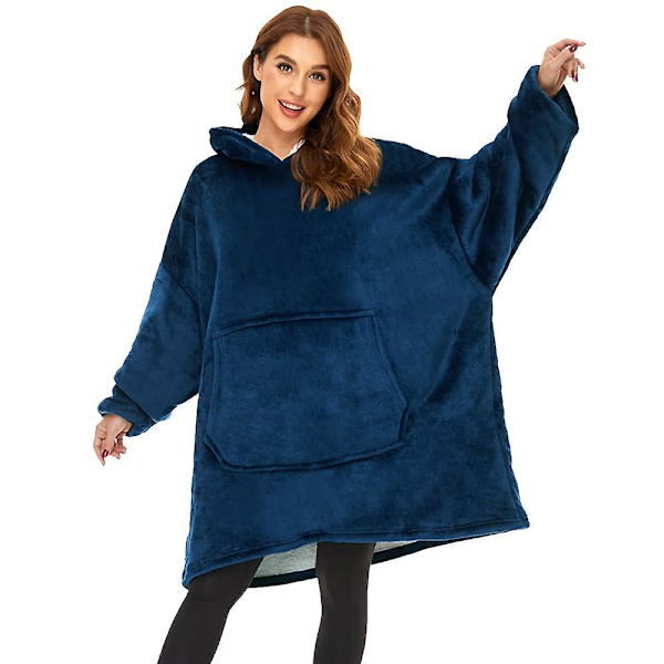 Vinter tonåringar vadderad tjock lat filt hoodie (C-modell) 1 st color 3