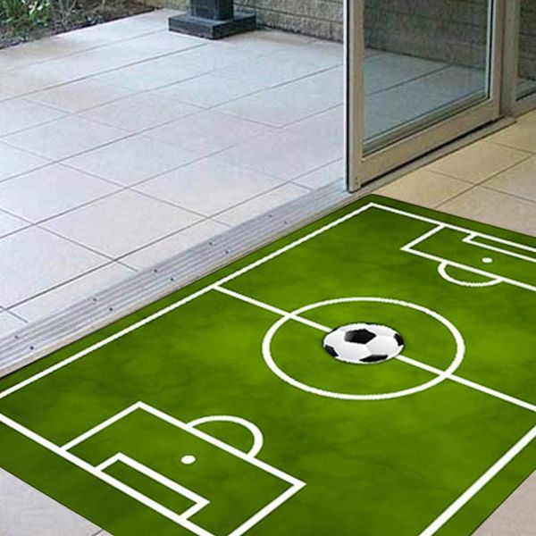 Fotbollsmattor, halkfria fotbollsplanmattor, barnens fotbollsplanmattor, 50 cm * 80 cm 50*80cm