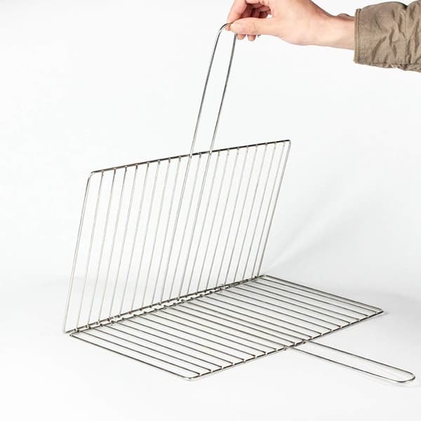 Grillkurv Netklips BBQ Net BBQ Værktøj Madholder 24x39cm