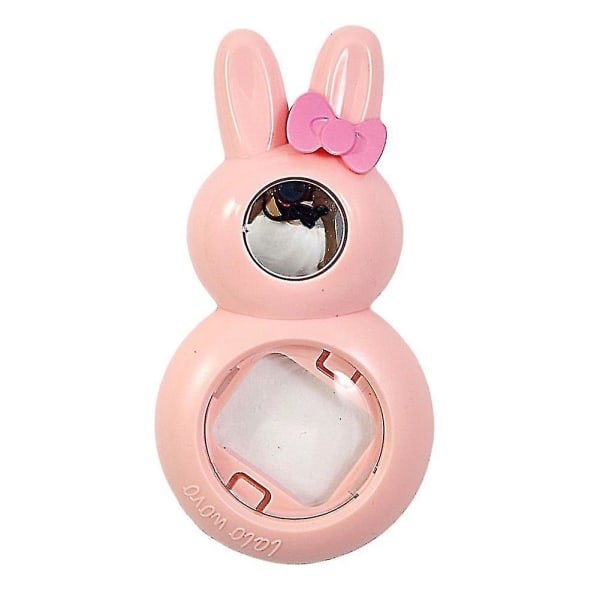 Rabbit Design Instant Camera Self-portrait Mirror för Fujifilm Instax Mini 7/8 (Rosa)