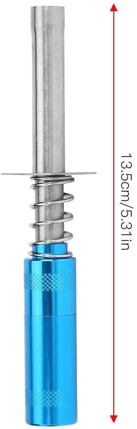 RC Igniter 80103 Motor Glødeplugg Aluminium Tenningssystem for HSP 1/10 Nitro Bil (blå) Blue